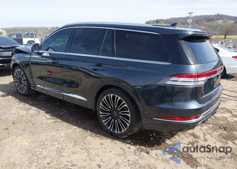2020 Lincoln Aviator Black Label из США, поврежденный, VIN 5LM5J9XC8LGL31792